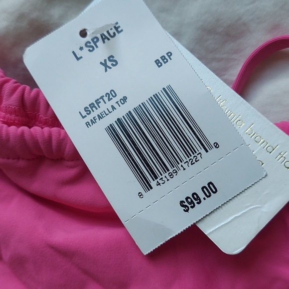 L*SPACE Pink Bikini Set XS - Picture 7 of 8